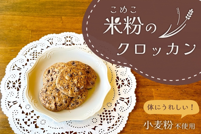 【オフ会でも配りやすい】米粉のやみつきクロッカン30g×5袋