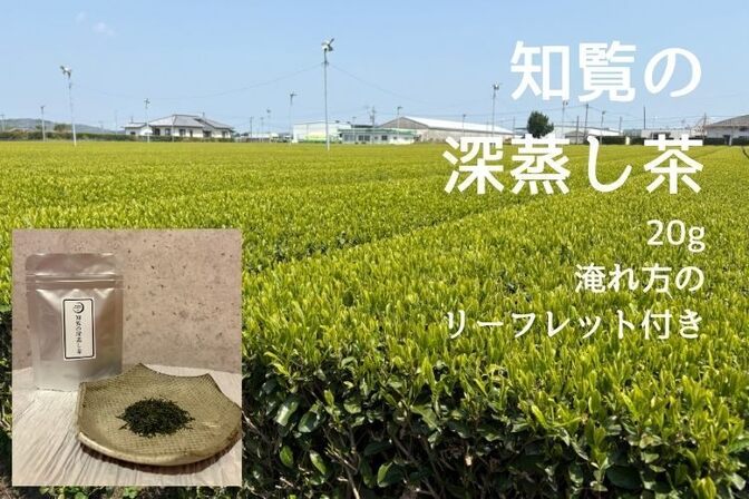 【奥深い渋みと甘味】知覧の深蒸し茶🍵お試し用 20g