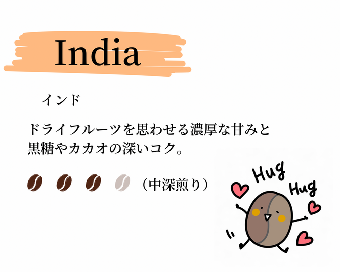 ☕️インド🇮🇳 パパクチ農園 ファインロブスタ ナチュラル A/100g