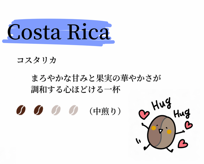 ☕️コスタリカ🇨🇷 ラ・カンデリージャ　フリーウォッシュド/100g
