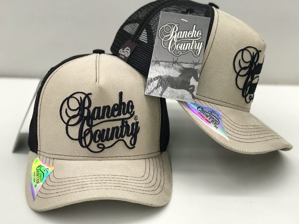 BONÉ TRUCKER RANCHO COUNTRY