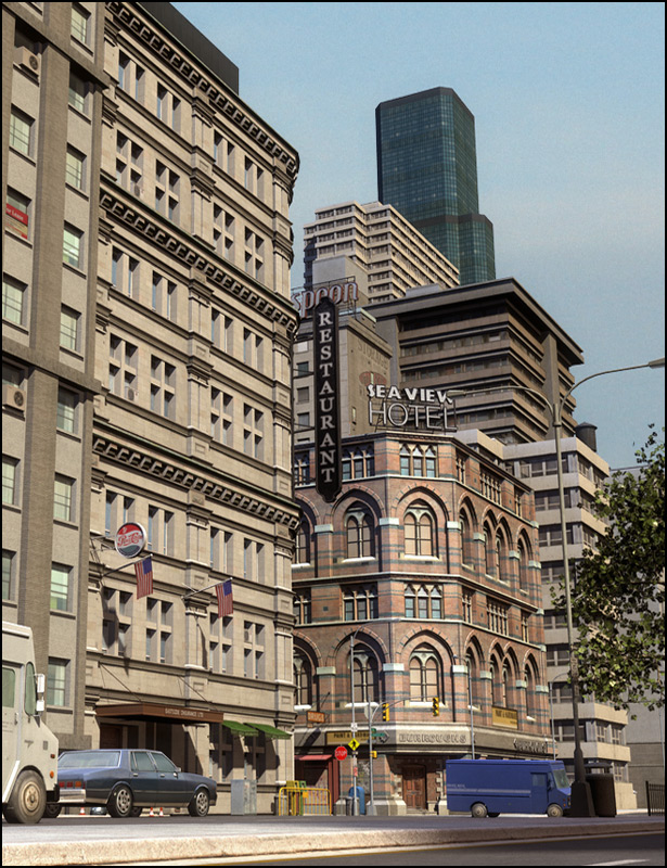 Urban Sprawl 2 The Big City by: Stonemason, 3D Models by Daz 3D