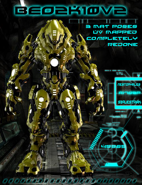 BEO2K10 v2 by: mighty_mestophalesSequestrian, 3D Models by Daz 3D