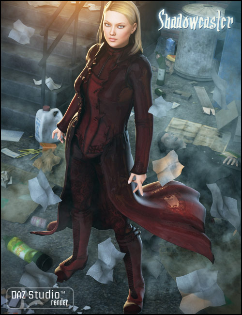 Shadowcaster by: Arki, 3D Models by Daz 3D