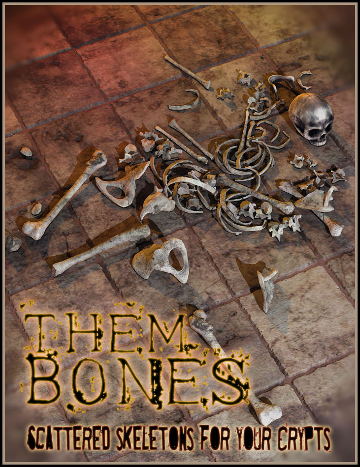 Them Bones by: Orestes Graphics, 3D Models by Daz 3D