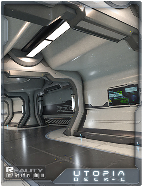 Utopia Deck C by: Stonemason, 3D Models by Daz 3D