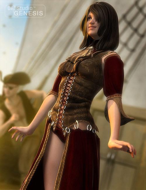 Magna Hart for Genesis by: Anna BenjaminBarbara Brundon, 3D Models by Daz 3D