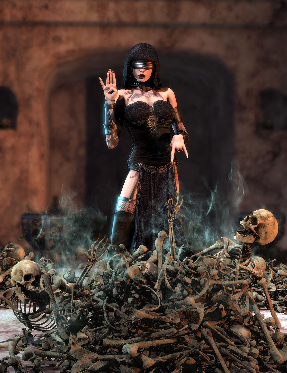 More of Them Bones by: Orestes Graphics, 3D Models by Daz 3D