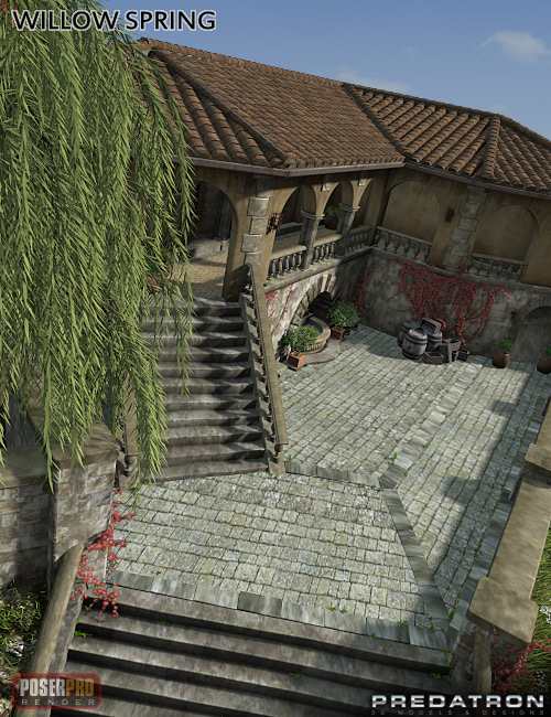 Willow Spring by: Predatron, 3D Models by Daz 3D