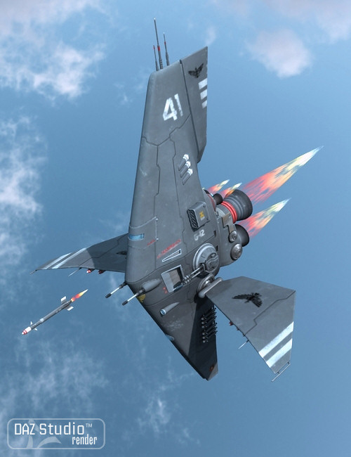 Starship Harpoon by: petipet, 3D Models by Daz 3D