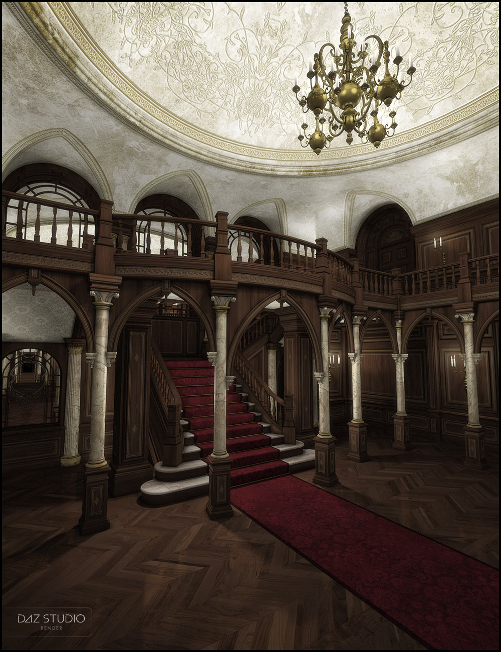 Anderson Hall by: Jack Tomalin, 3D Models by Daz 3D