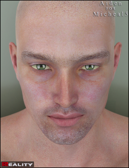 Aiden for M5 by: Morris, 3D Models by Daz 3D