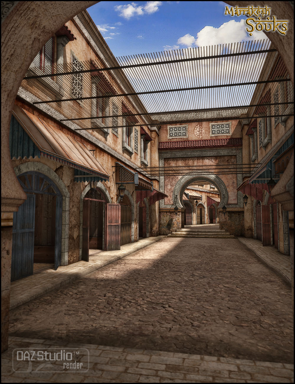 Marrakesh Souks 2012 by: Jack Tomalin, 3D Models by Daz 3D