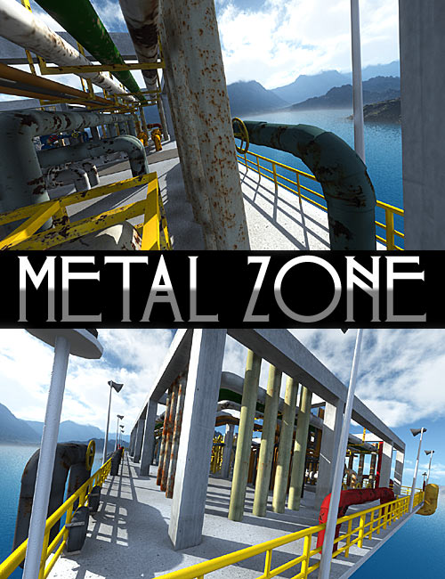 Metal Zone by: Dreamlight, 3D Models by Daz 3D