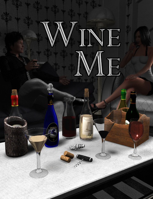 Wine Me by: Dumor3D, 3D Models by Daz 3D