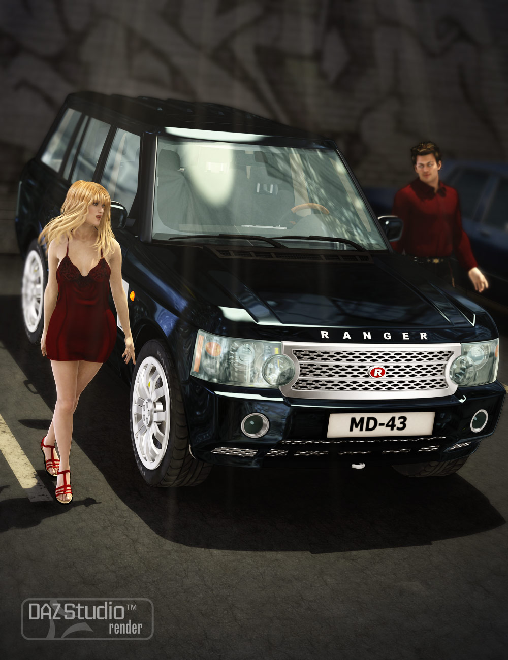 Car Ranger by: petipet, 3D Models by Daz 3D