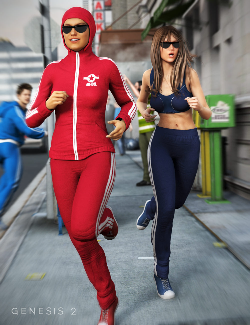 The Jogger by: Oskarsson, 3D Models by Daz 3D