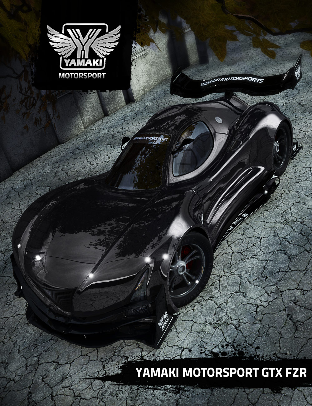 Yamaki GTX-R by: Ravnheart, 3D Models by Daz 3D
