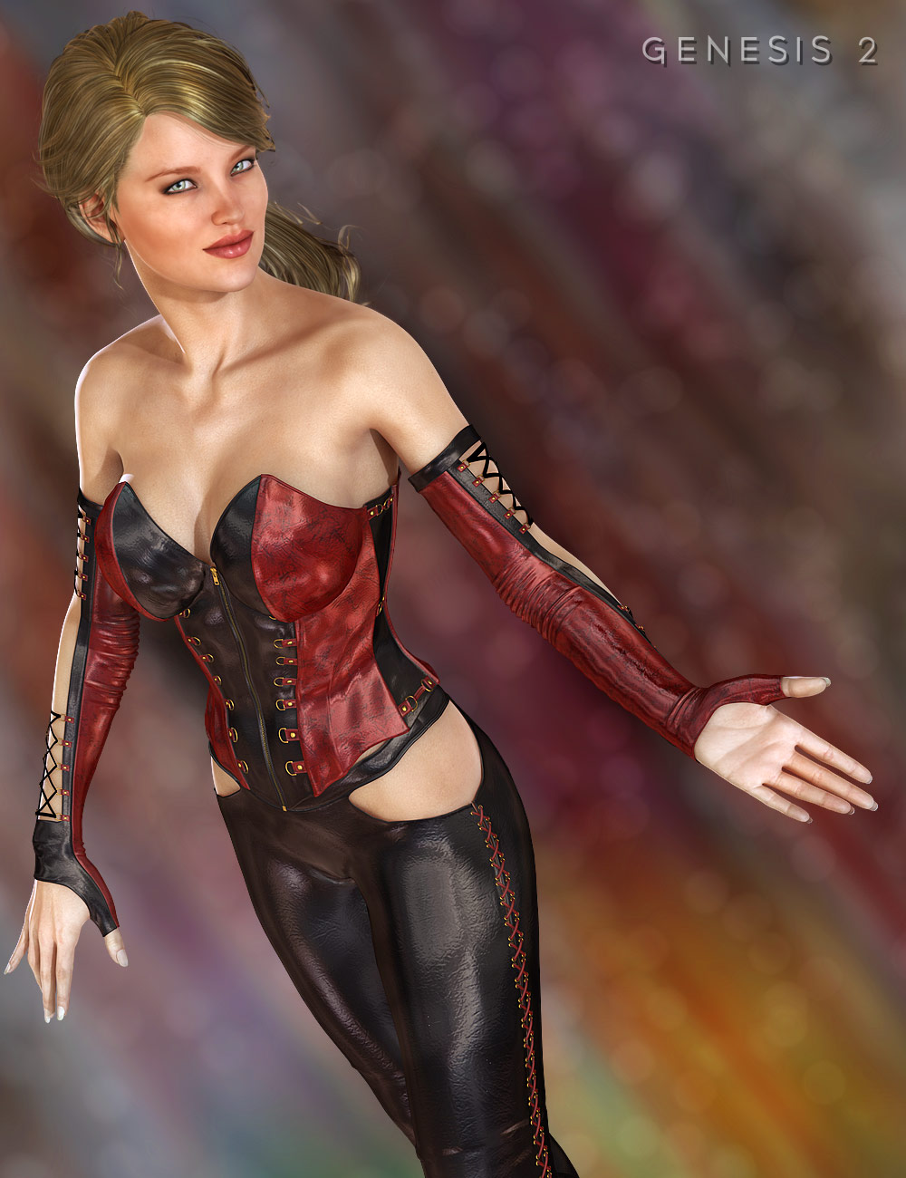Dark Winds Outfit by: 4blueyes, 3D Models by Daz 3D