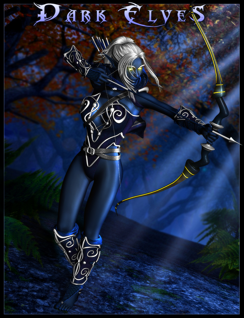 Dark Elves for Genesis by: IgnisSerpentus, 3D Models by Daz 3D