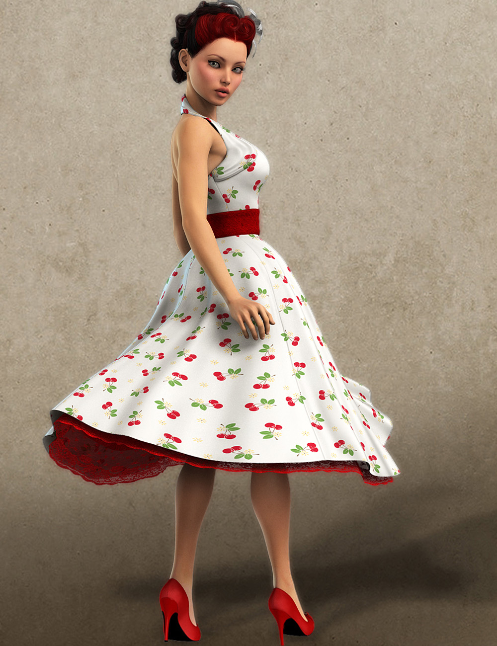 Paige Dress by: JessaiiWildDesigns, 3D Models by Daz 3D