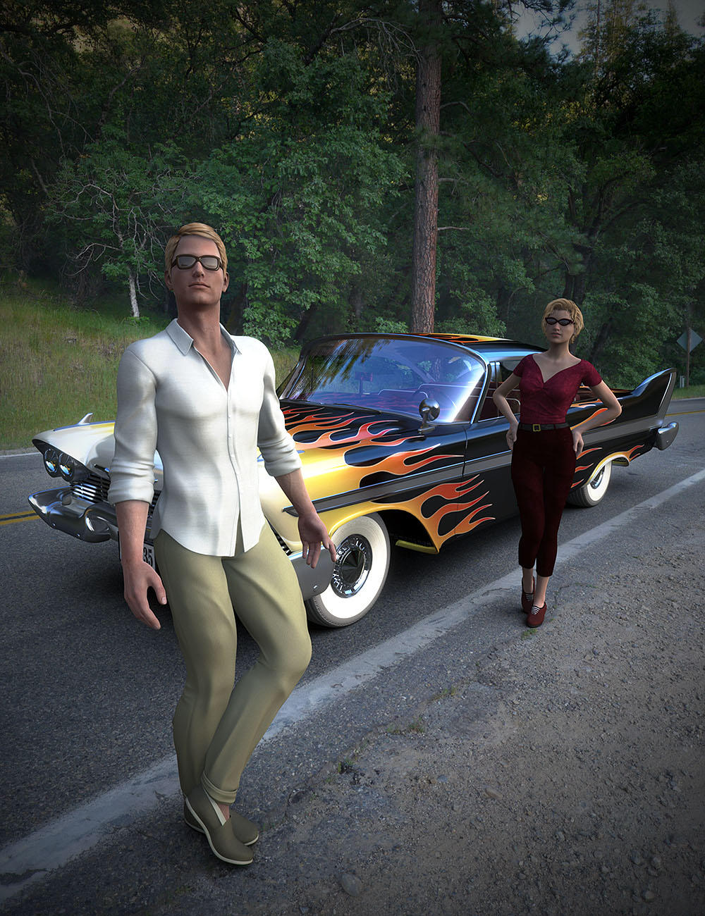 HDR ProSets Yosemite Pack Two by: DimensionTheory, 3D Models by Daz 3D