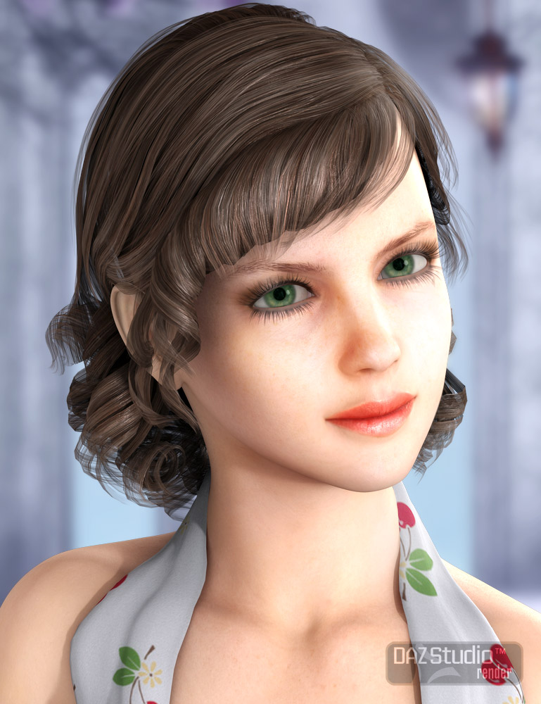 Wren Hair by: AprilYSH, 3D Models by Daz 3D