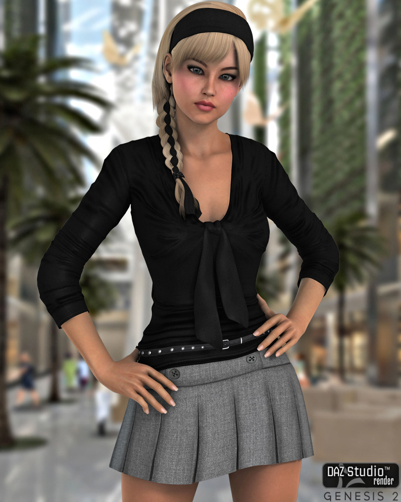Neat Pleats by: JessaiiWildDesigns, 3D Models by Daz 3D