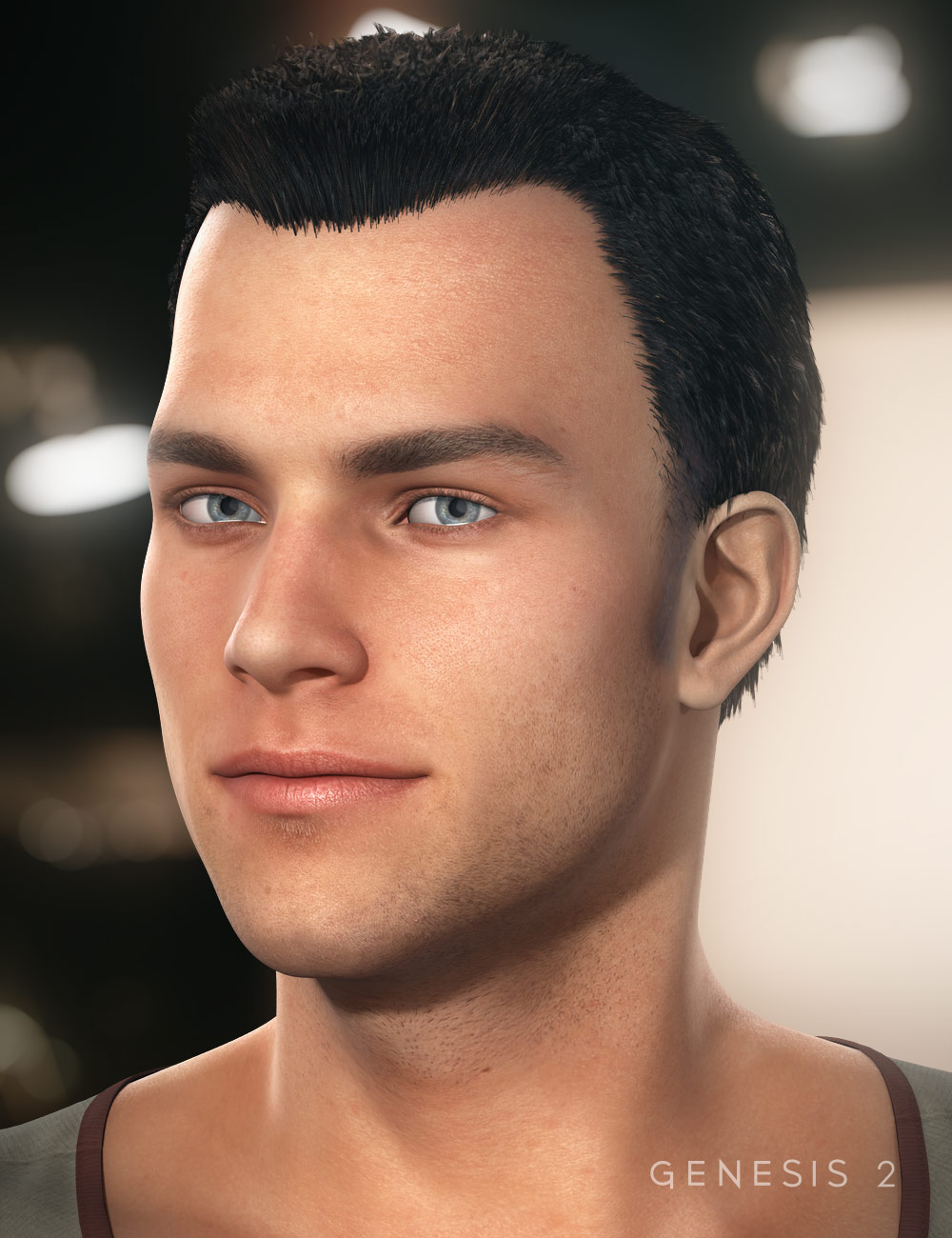 Cody Hair for M6 by: Neftis3D, 3D Models by Daz 3D