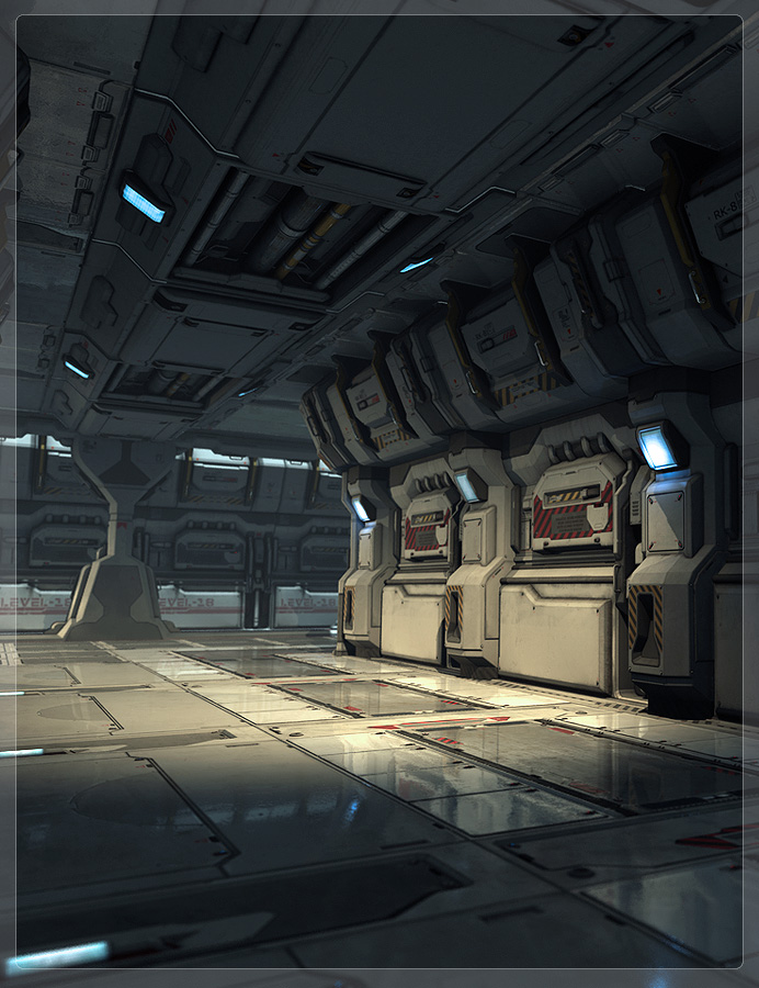 Modular Sci-Fi Kit 01 by: Stonemason, 3D Models by Daz 3D