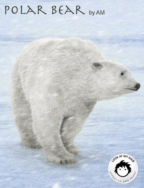 Polar Bear by AM by: Alessandro_AM, 3D Models by Daz 3D
