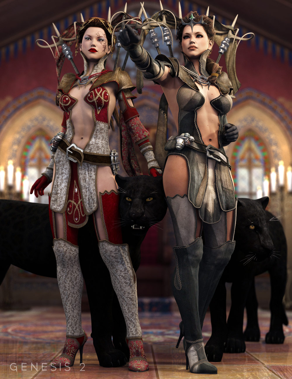 Briar Princess Textures by: Sarsa, 3D Models by Daz 3D