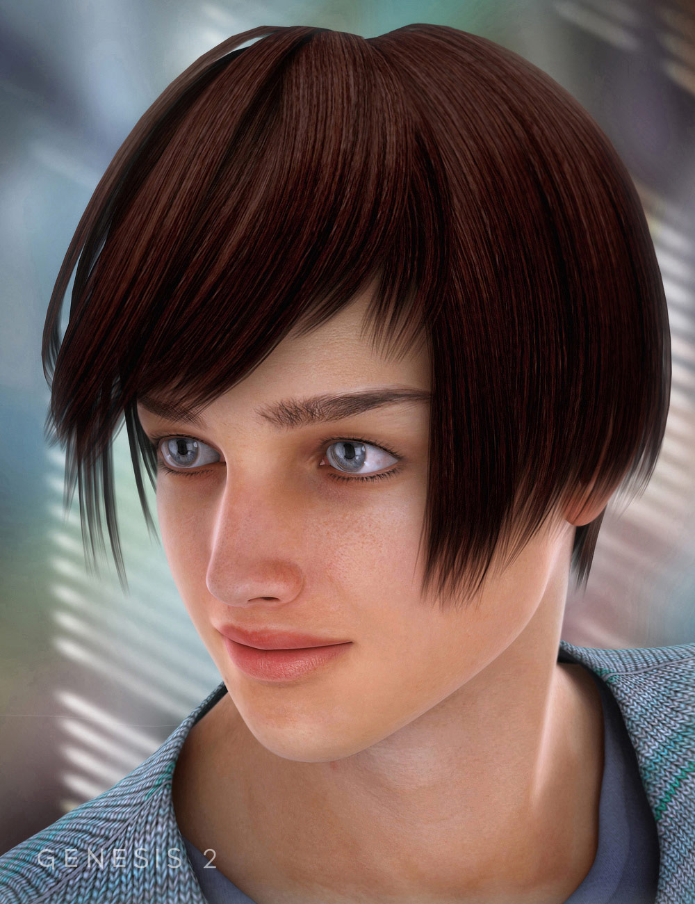 Smart Hair by: , 3D Models by Daz 3D