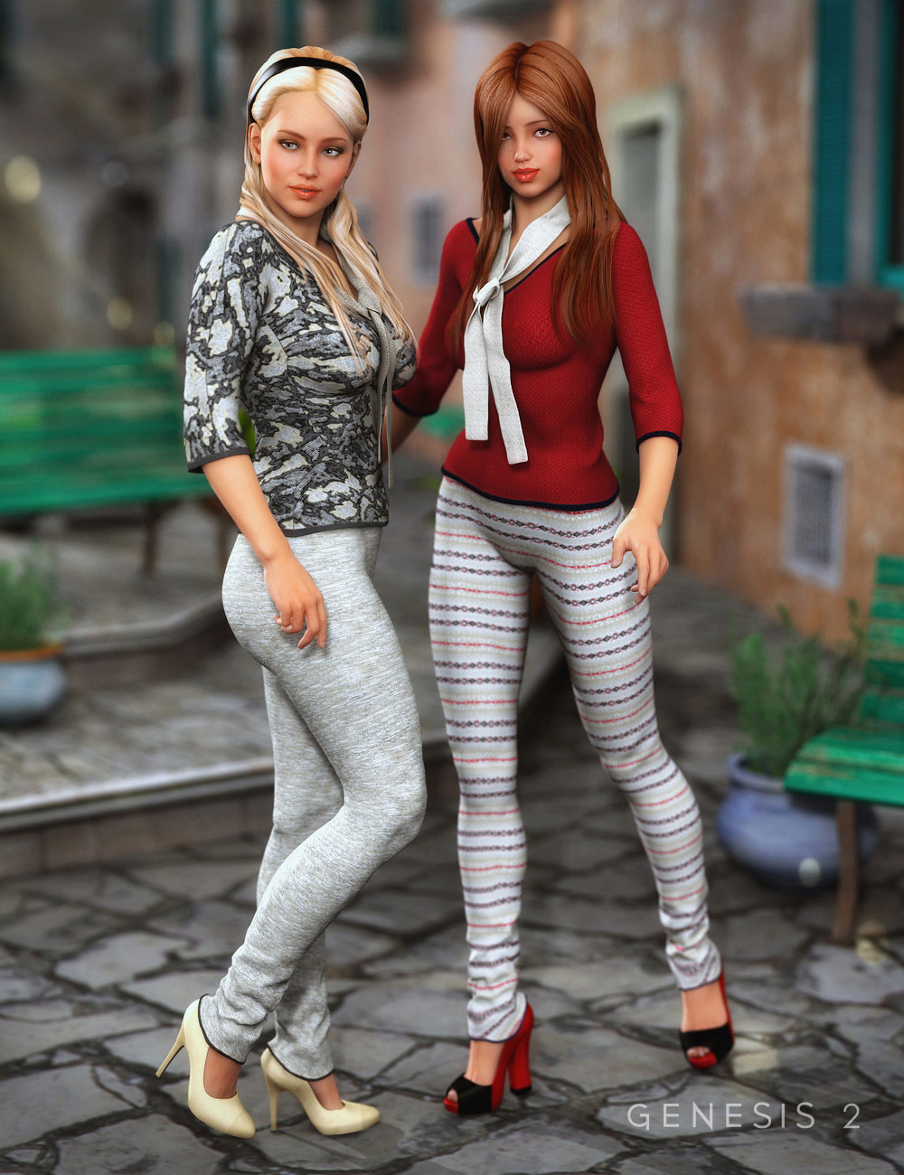 Autumn Afternoon Textures by: Sarsa, 3D Models by Daz 3D