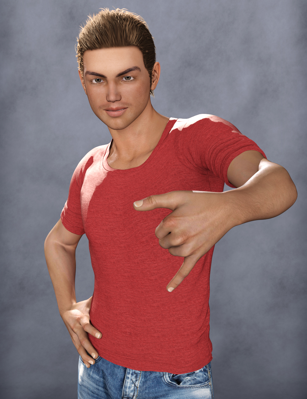 Gabriel by: CountessJessaii, 3D Models by Daz 3D