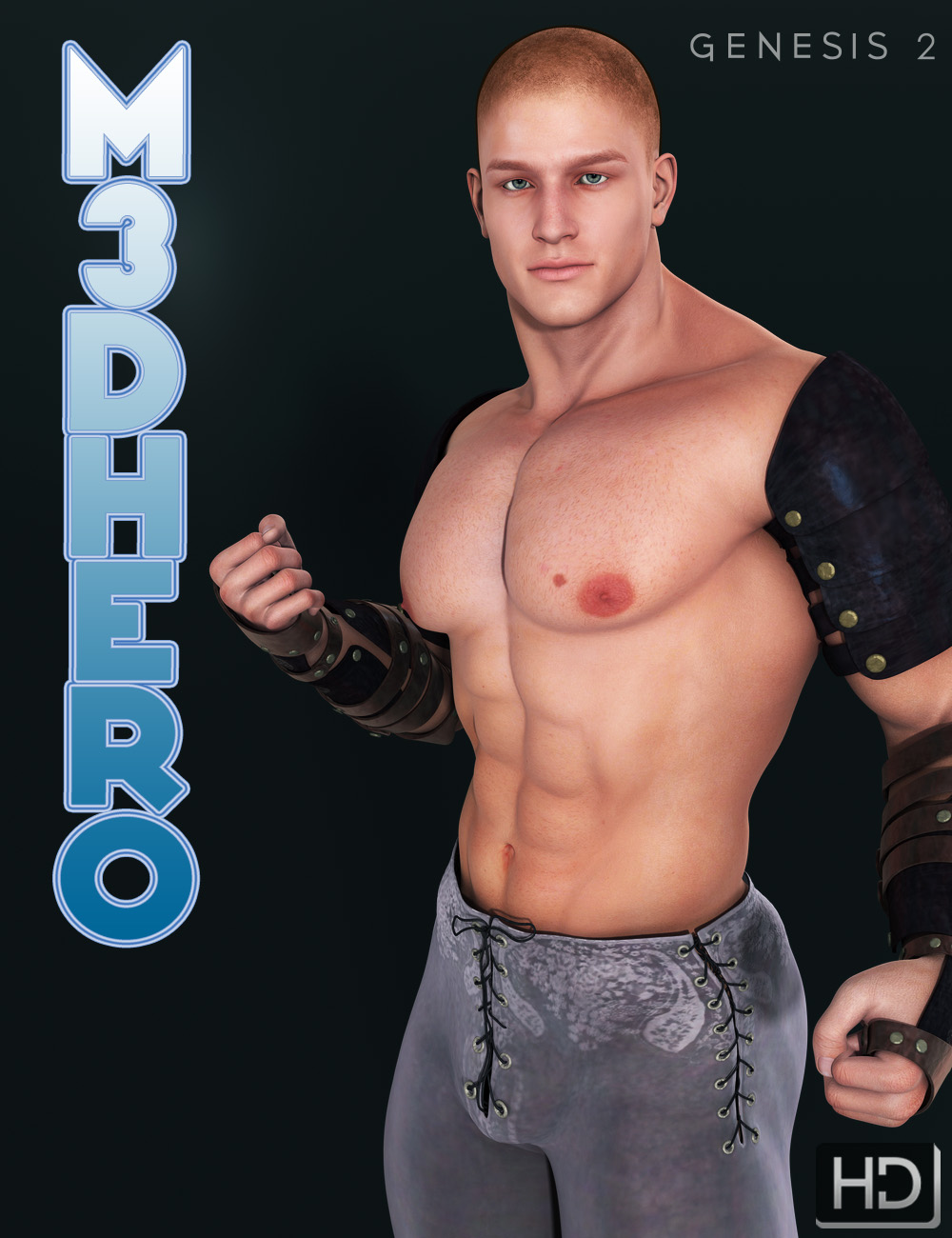 M3DHero HD Shapes for Michael 6 by: Male-M3dia, 3D Models by Daz 3D