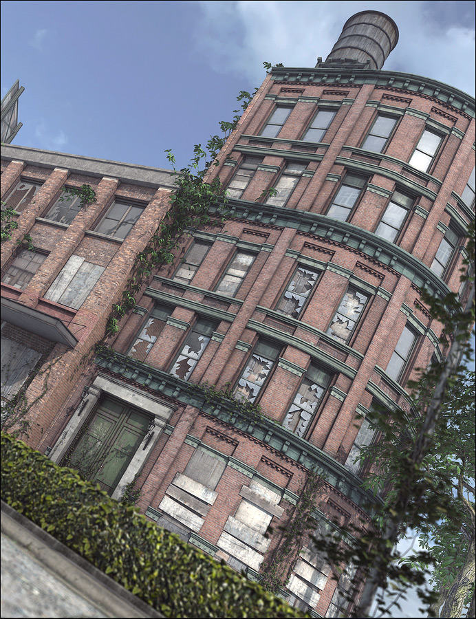 The Abandoned City 1 by: Stonemason, 3D Models by Daz 3D