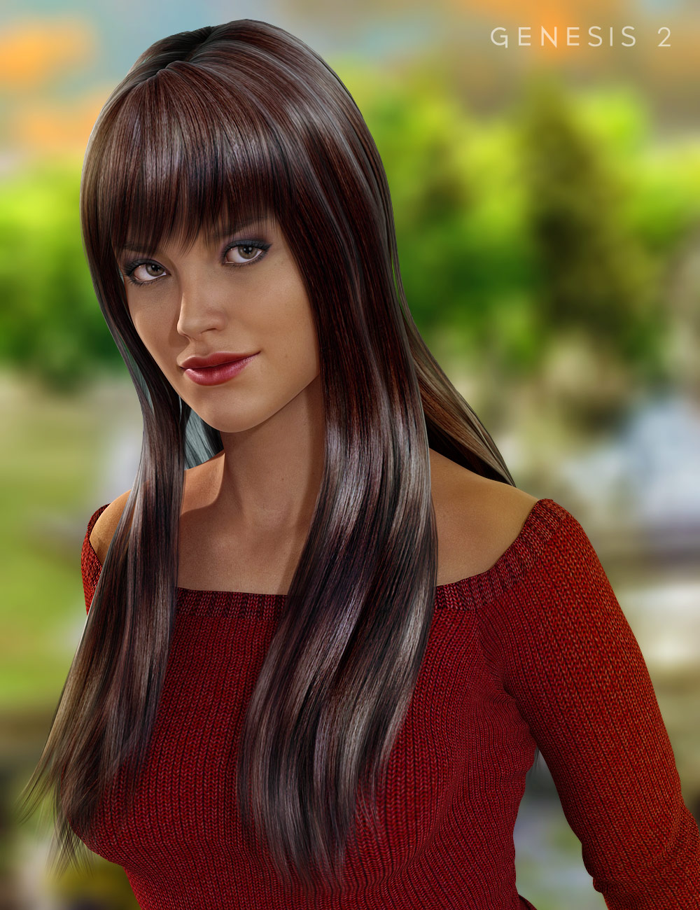 Spring Hair by: , 3D Models by Daz 3D