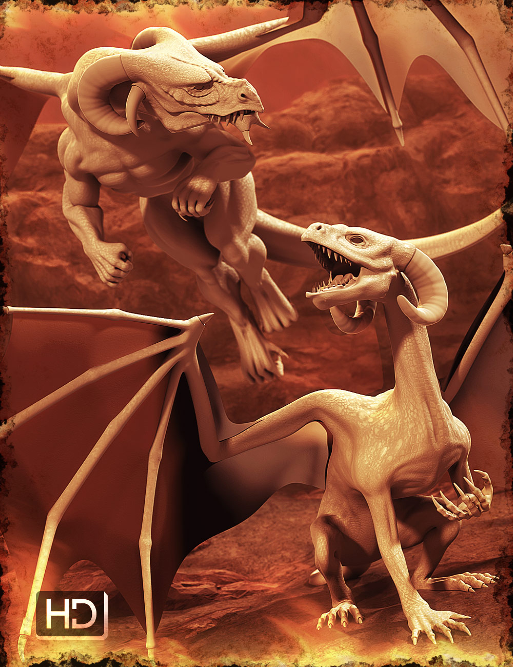 DAZ Dragon 3 Morphs by: , 3D Models by Daz 3D