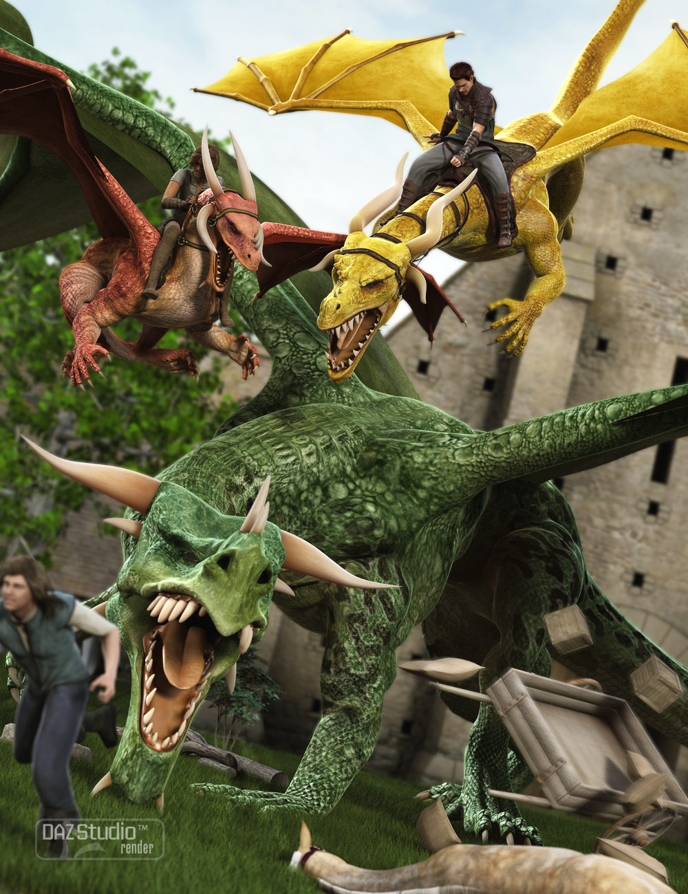 Dragon Trainers Toolbox by: Design Anvil, 3D Models by Daz 3D