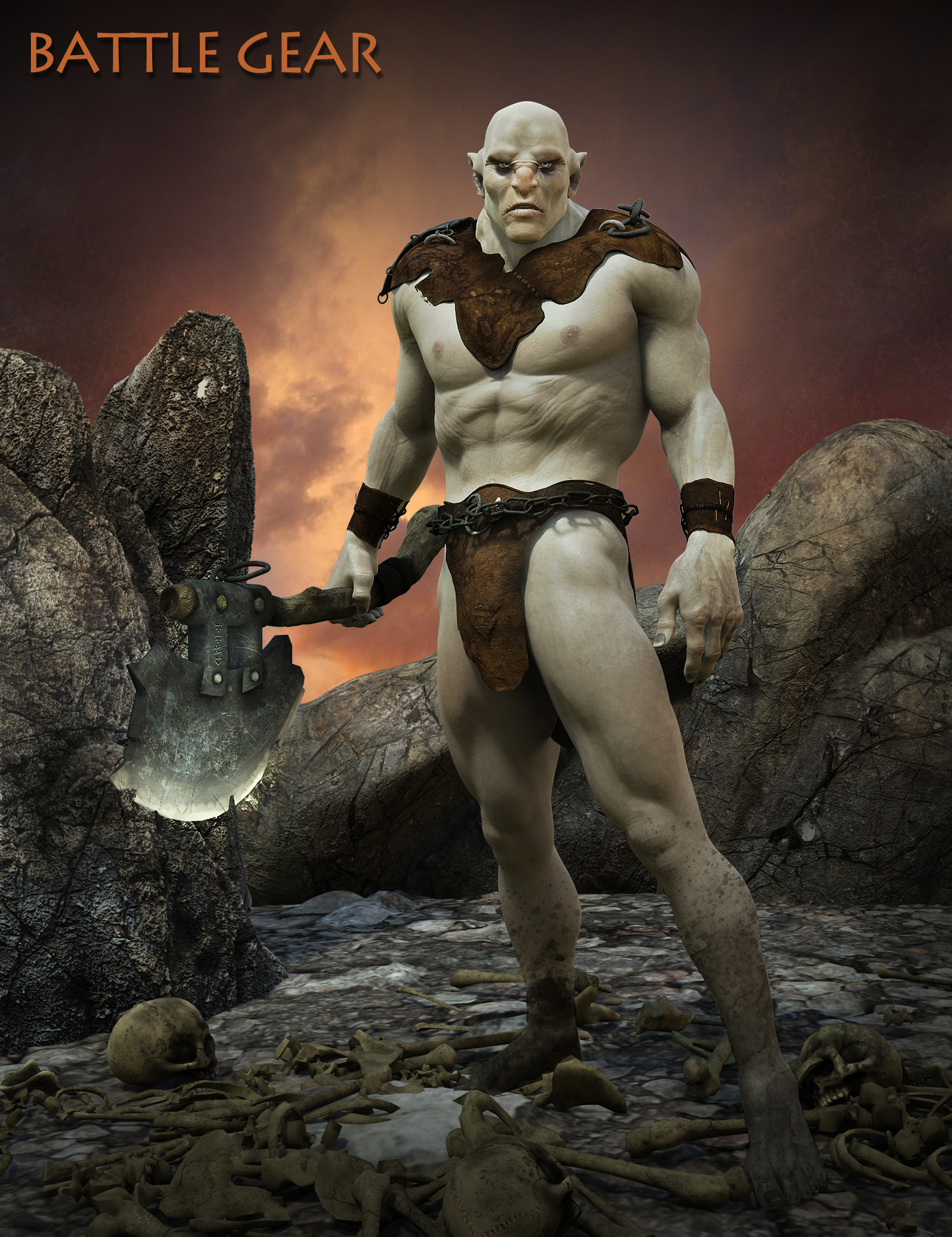 Battle Gear by: The AntFarmSickleyield, 3D Models by Daz 3D