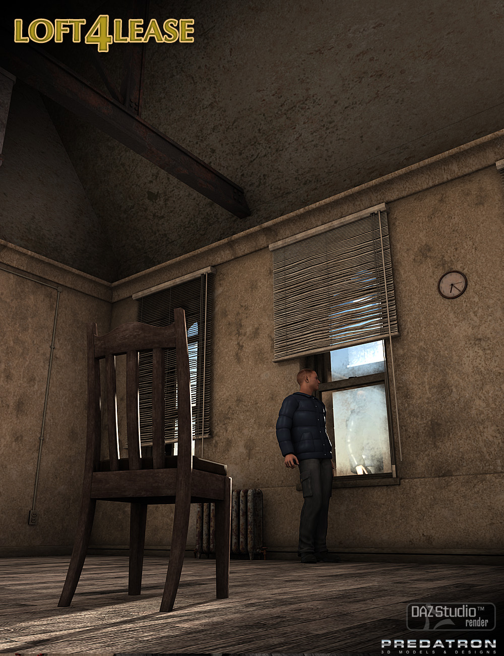 Loft 4 Lease (DAZ Studio) by: Predatron, 3D Models by Daz 3D