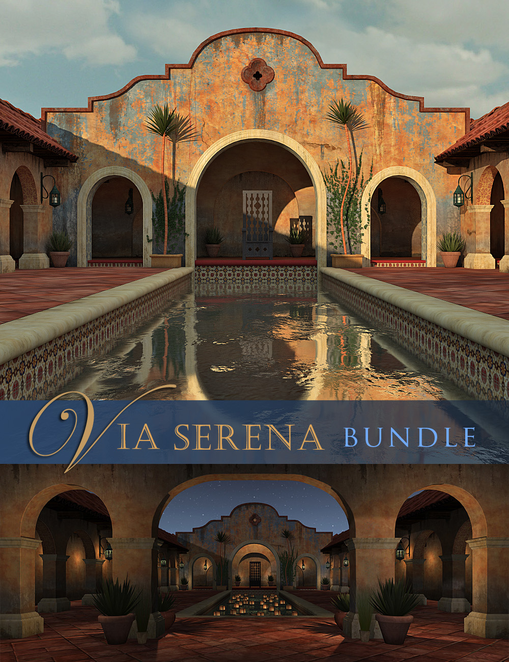 Via Serena Bundle by: bitwelder, 3D Models by Daz 3D