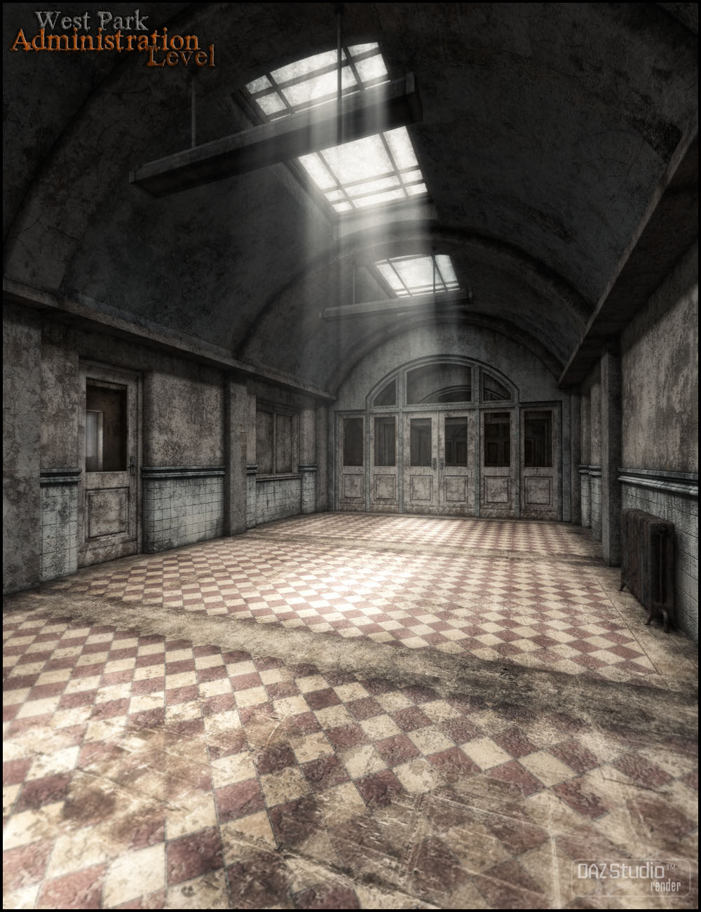 West Park Administration Level by: Jack Tomalin, 3D Models by Daz 3D