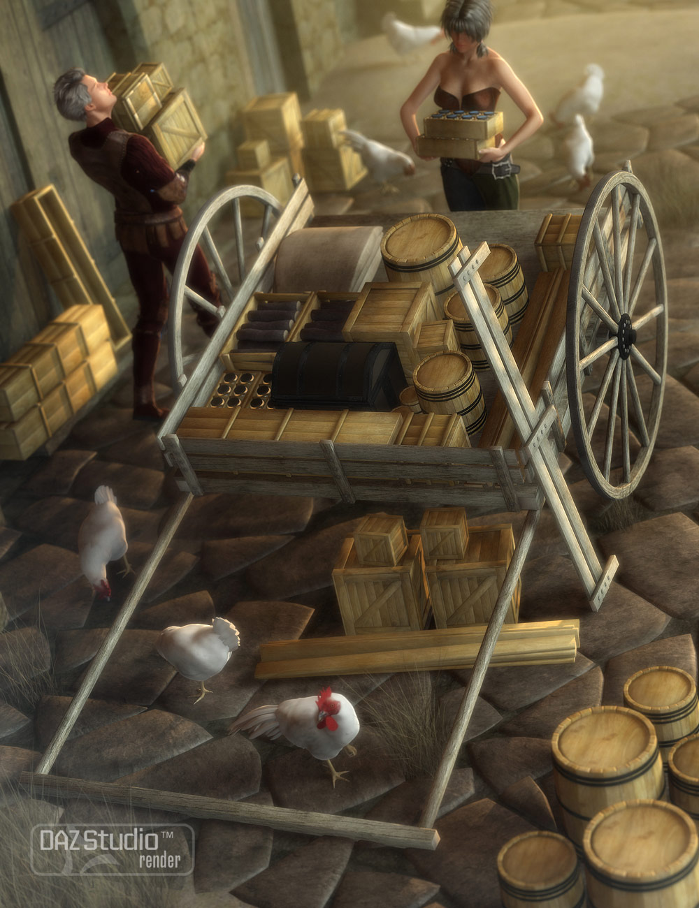 Rolling On by: ARTCollab, 3D Models by Daz 3D