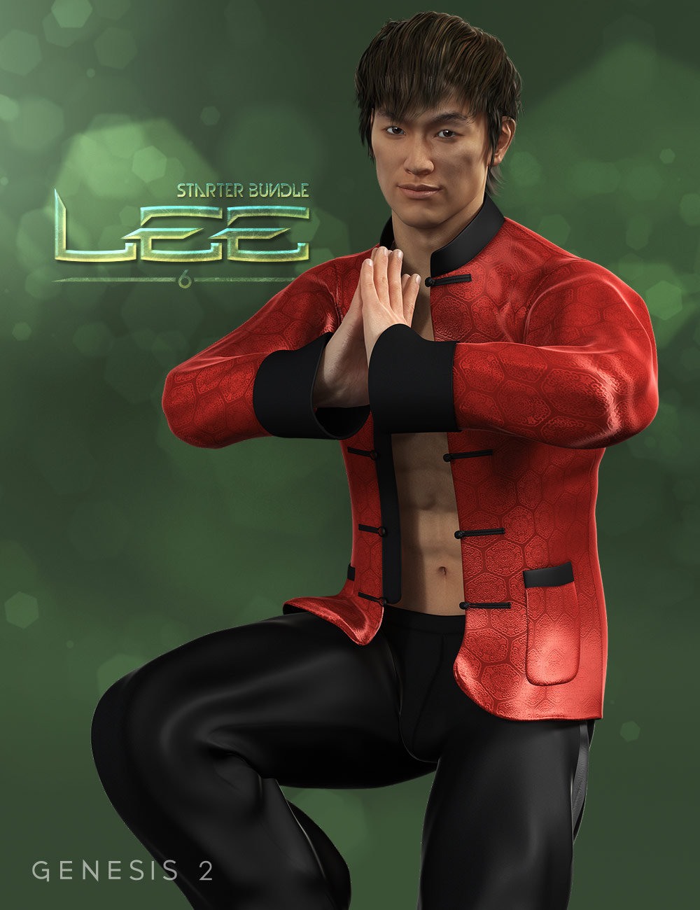 Lee 6 Starter Bundle by: , 3D Models by Daz 3D