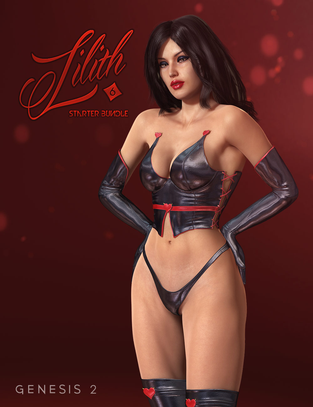 Lilith 6 Starter Bundle by: , 3D Models by Daz 3D