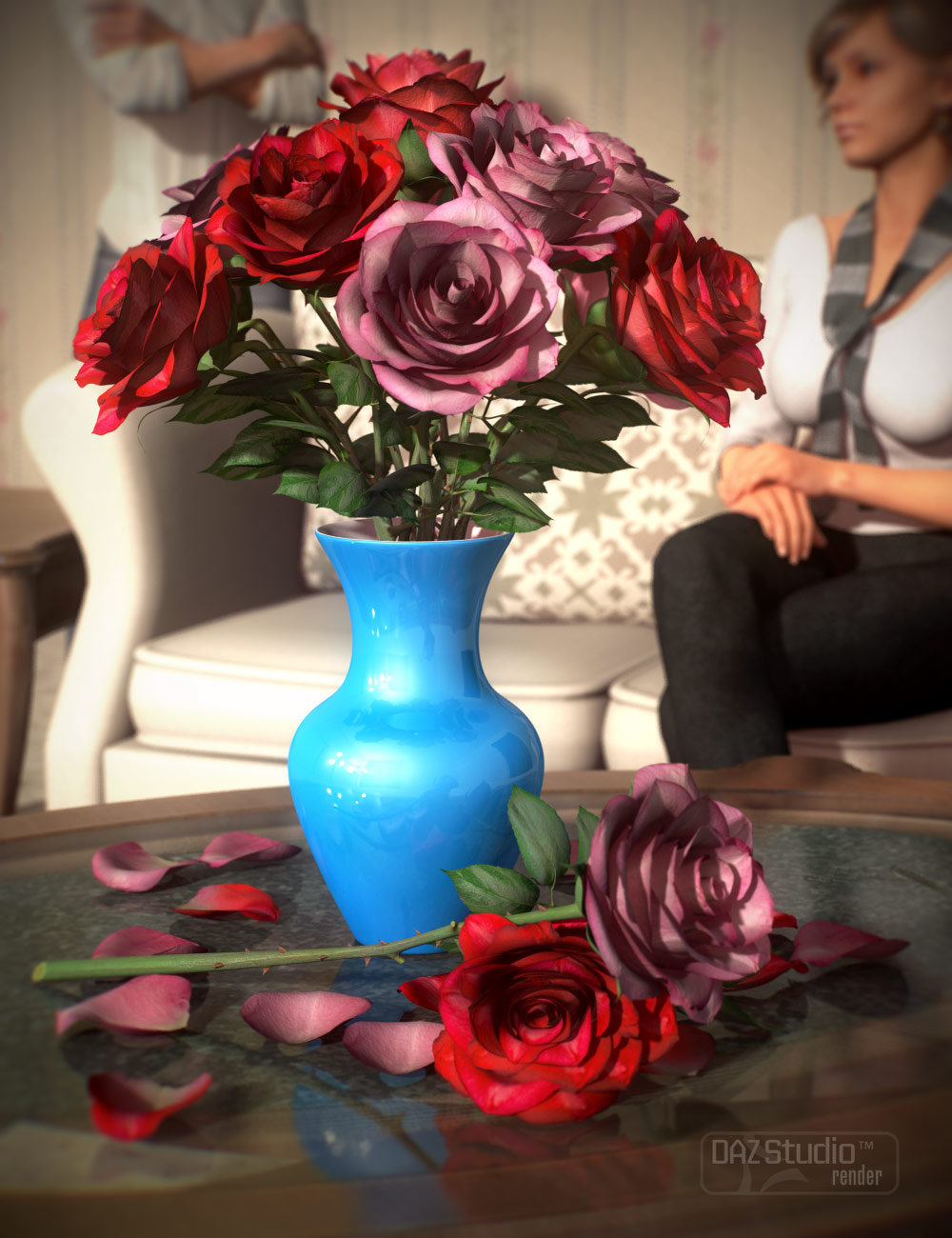 The DAZ Rose by: , 3D Models by Daz 3D