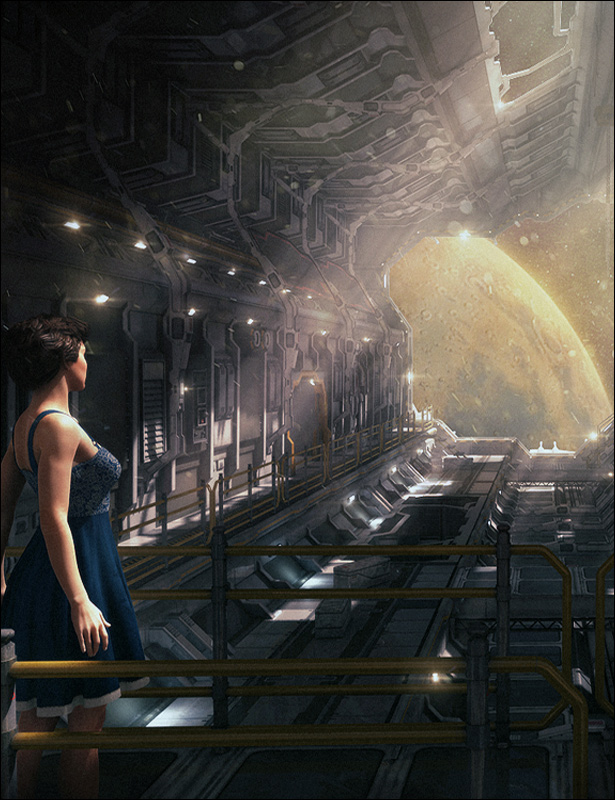 Sci Fi Hangar by: Stonemason, 3D Models by Daz 3D