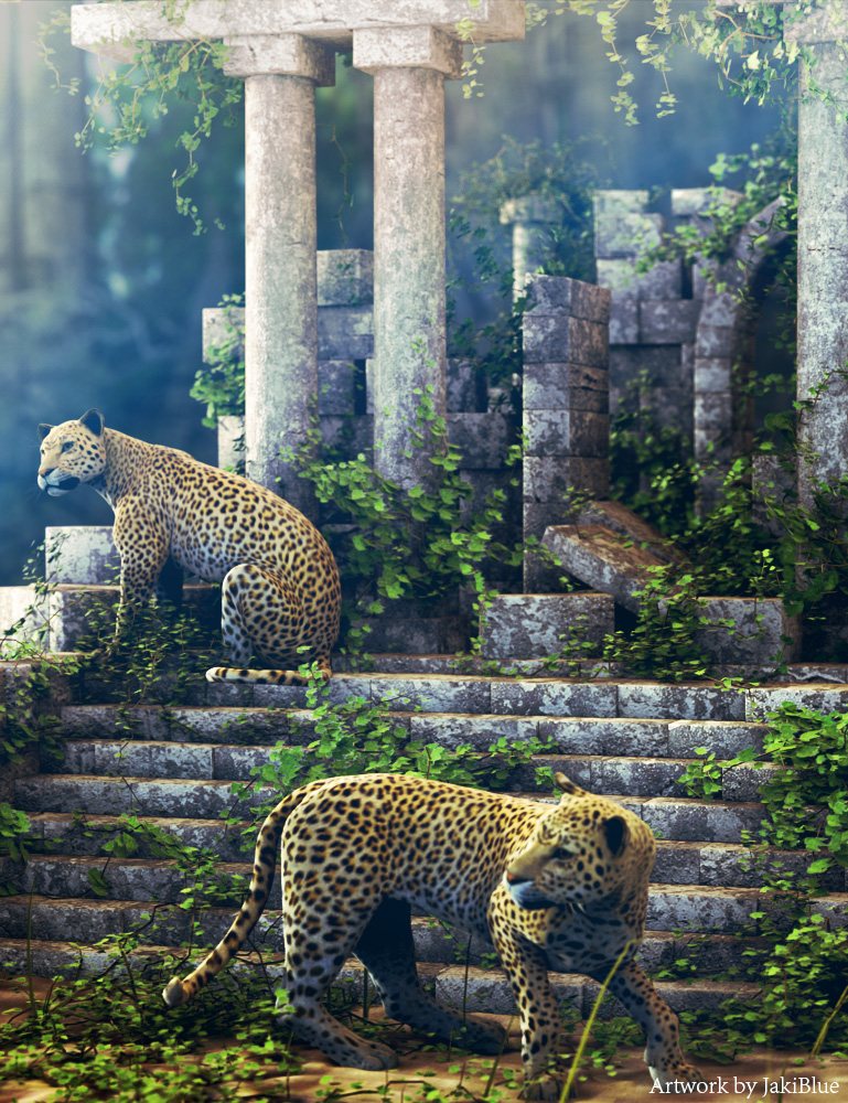 Forgotten Temple Ruins - Construction Kit by: ARTCollaborationsNeilV 1, 3D Models by Daz 3D